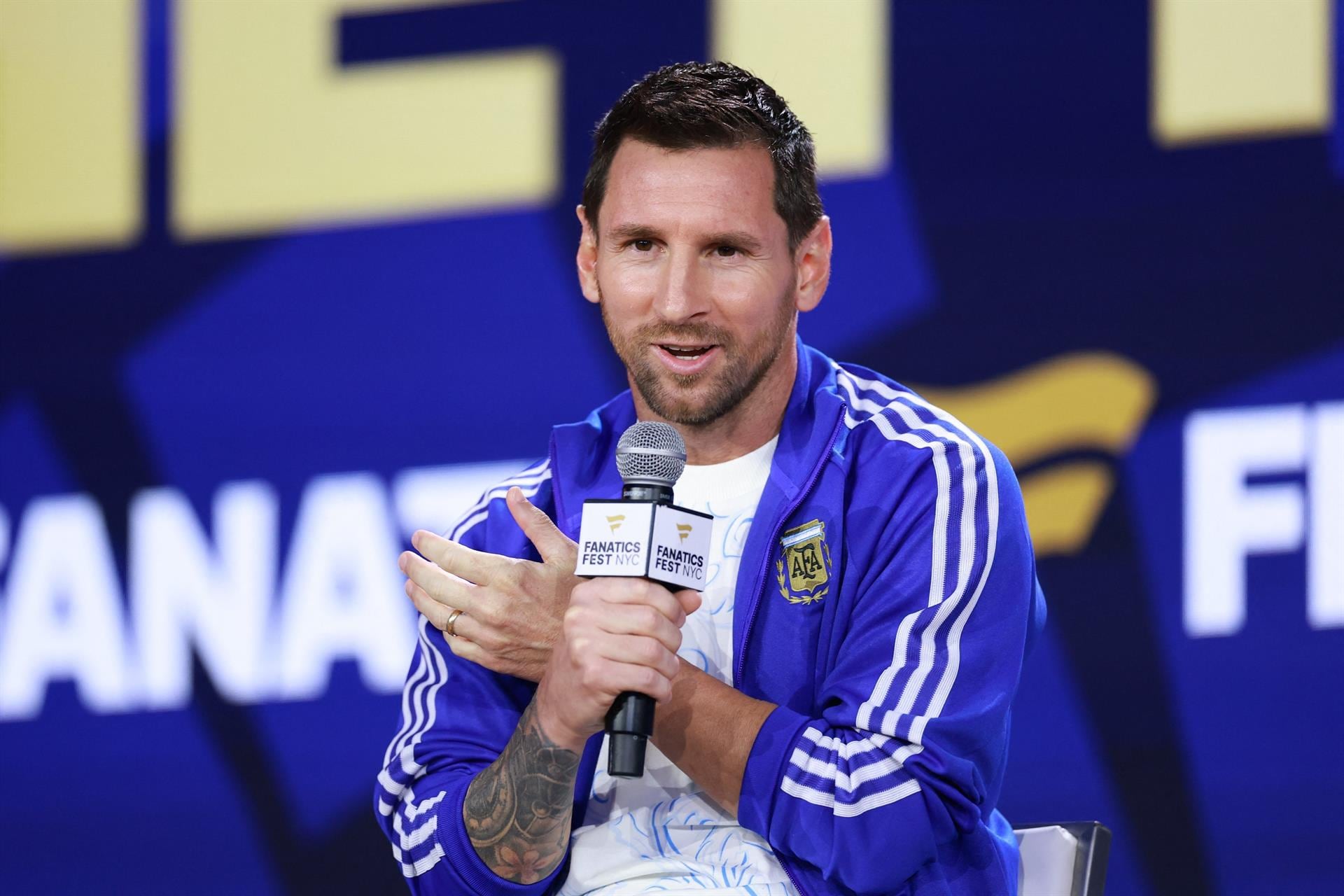 Leo Messi: "La foto con Lamine de bebé es una locura"
