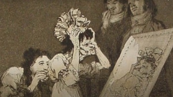 Uno de los grabados de