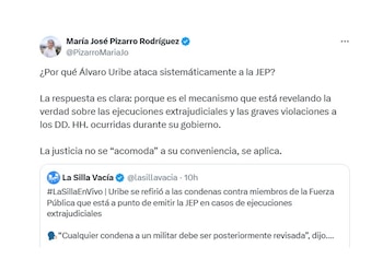 María José Pizarro cuestionó las