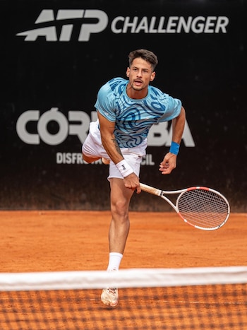 Guido Justo, otro de los semifinalistas (Crédito: Prensa AAT)