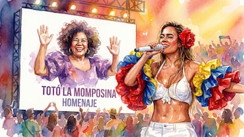 Karol G había rendido homenaje a Totó la Momposina en su más reciente presentación en Coachella 2026 con el tema ‘El Pescador’