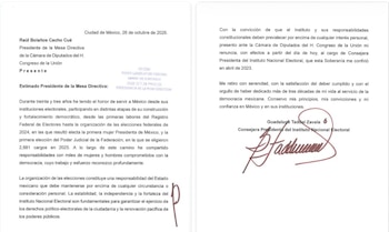 La presidenta del organismo electoral anunció el pasado 25 de octubre que se separaría del puesto
