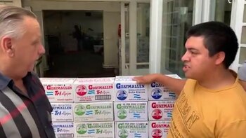 El divertido encuentro entre el