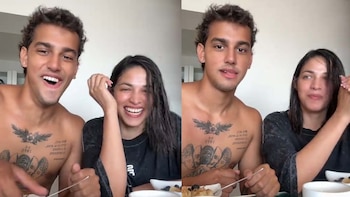 Gabriel Meneses y Sirena Ortiz