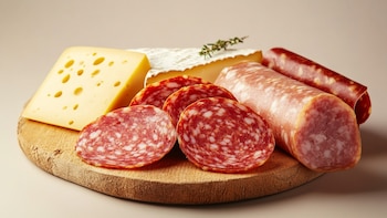 Carnes procesadas como el tocino