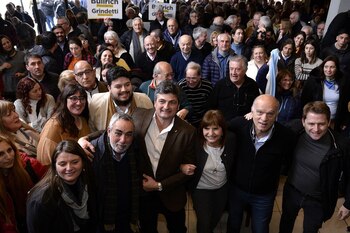 Patricia Bullrich y Néstor Grindetti