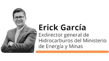 Erick García, exdirector general de Hidrocarburos del Ministerio de Energía y Minas