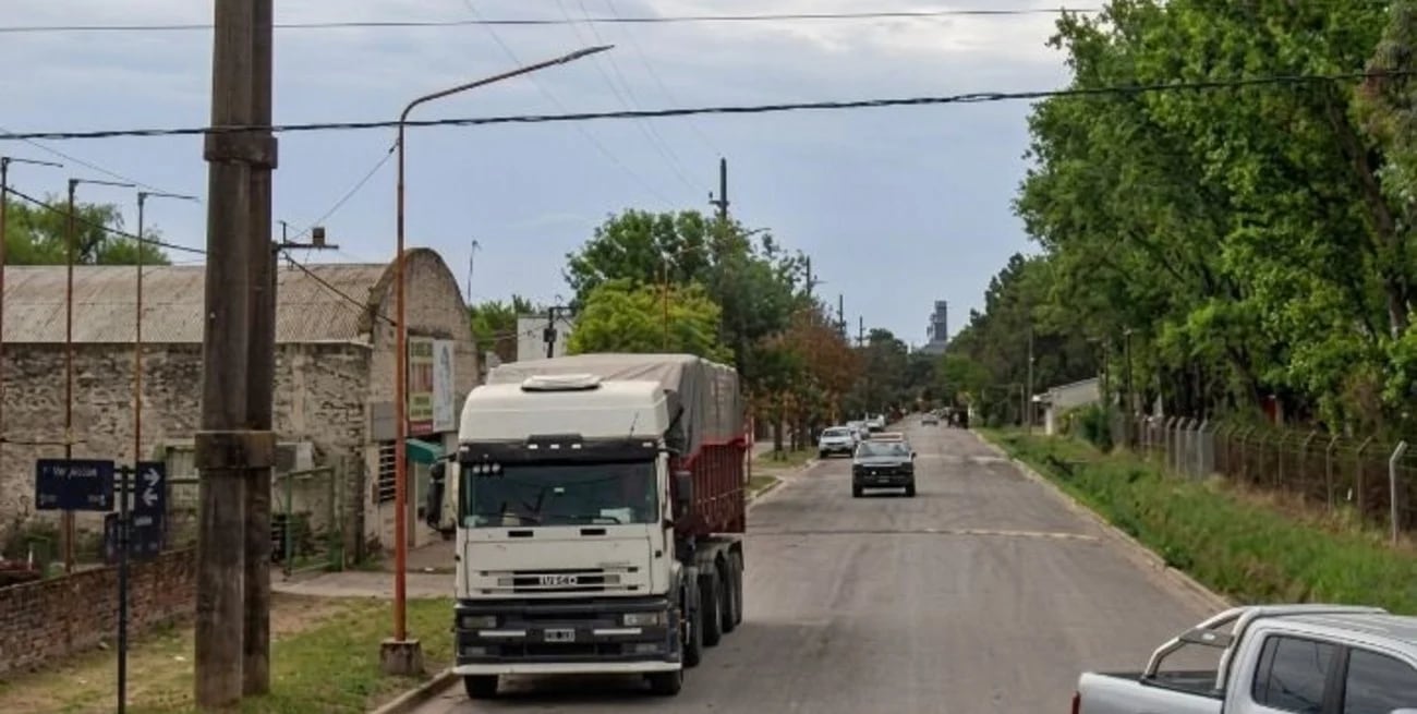 Vista de la zona en Rosario donde tuvo lugar el trágico incidente de intento de femicidio y posterior suicidio. (El Litoral)