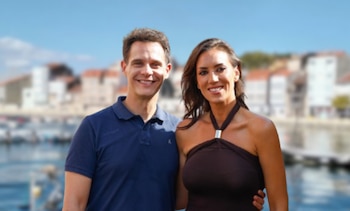 Patricia Pardo y Christian Gálvez