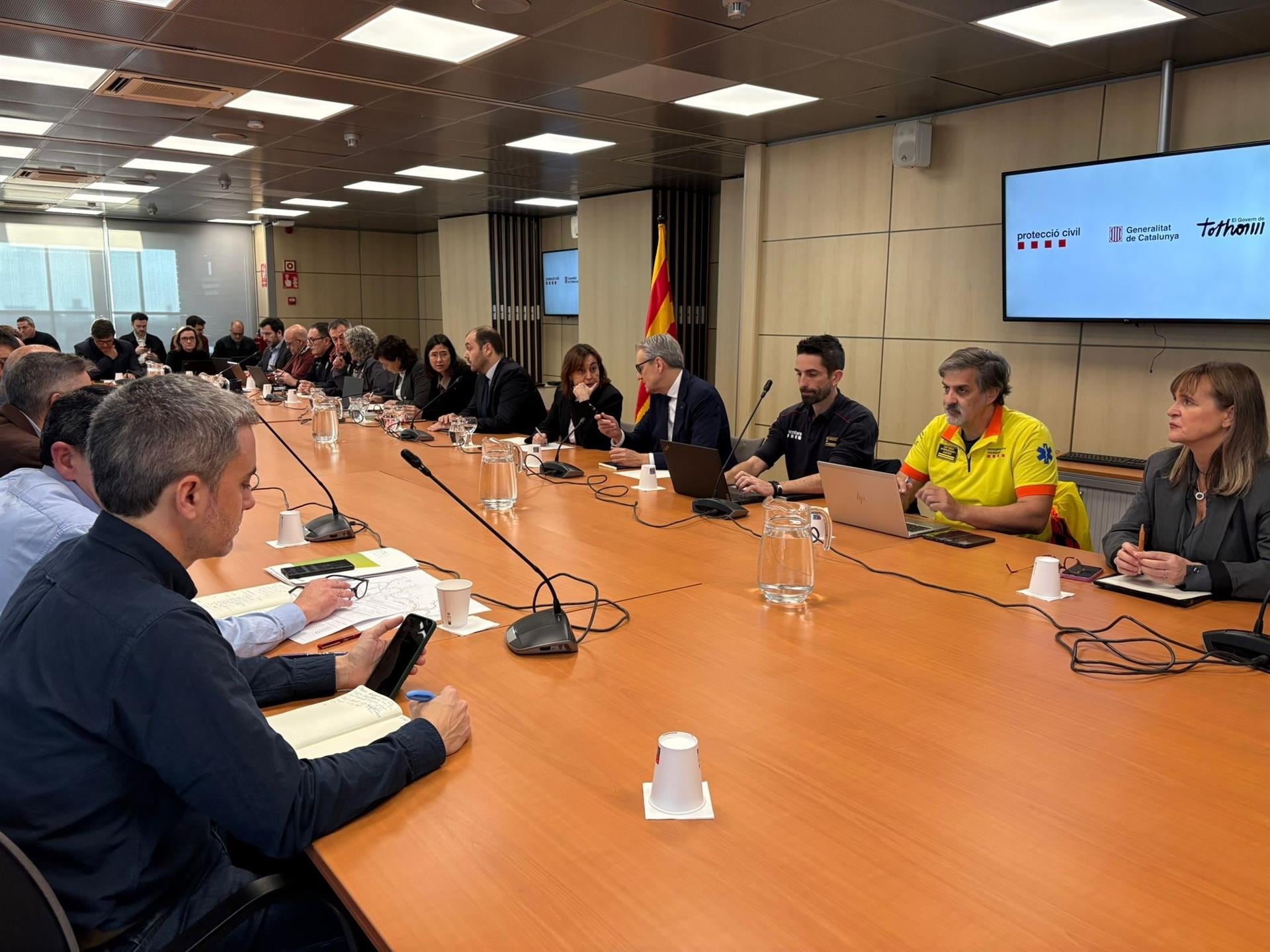 El comité técnico del Cecat se reúne para valorar la emergencia por el descarrilamiento