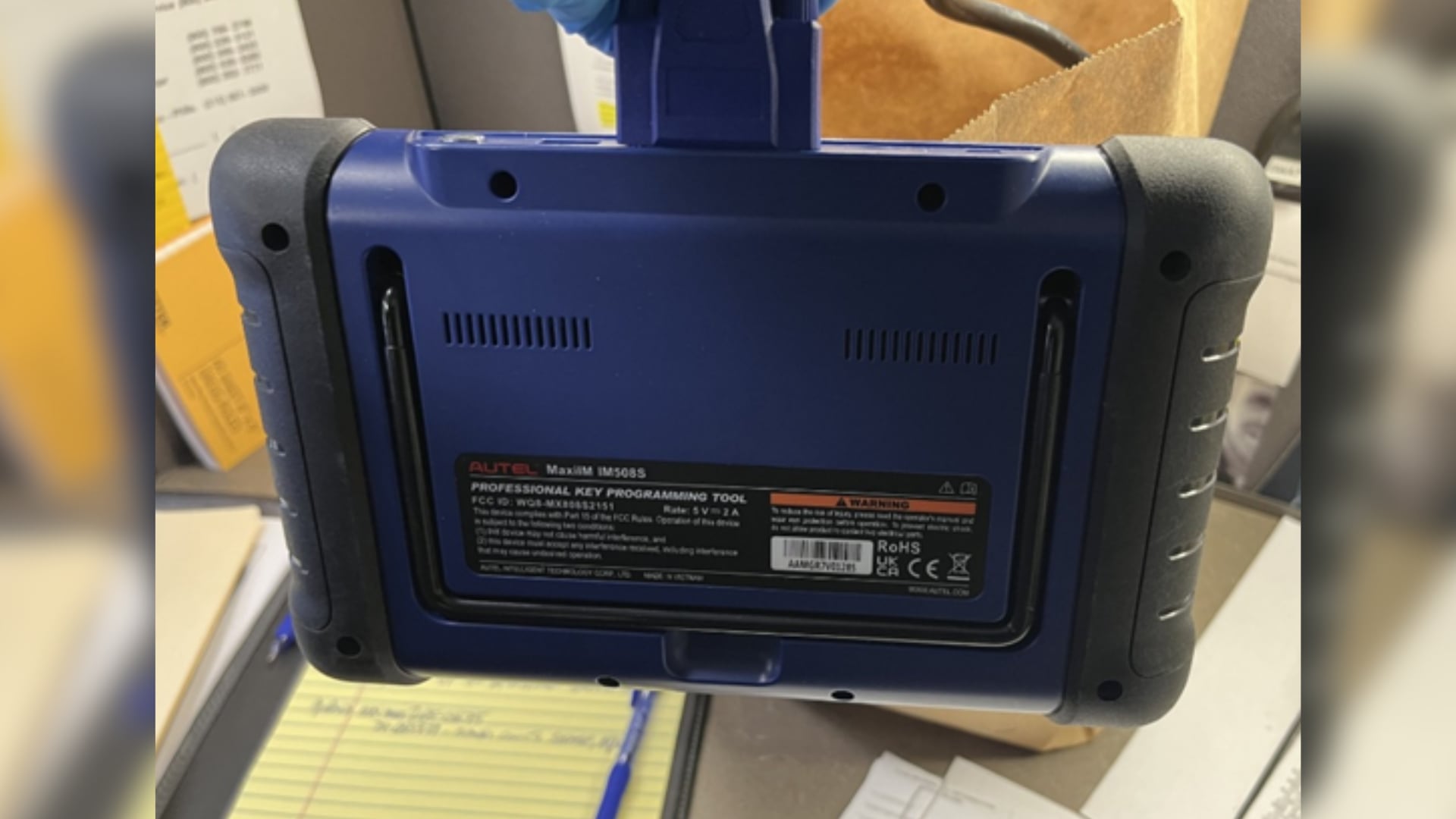 El operativo derivó en la incautación de un dispositivo OBD-II con el que se realizaban los robos (U.S. Attorney