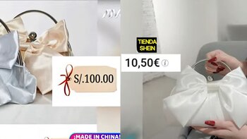 Prendas y carteras de Luciana