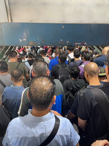 Se reportó una gran afluencia