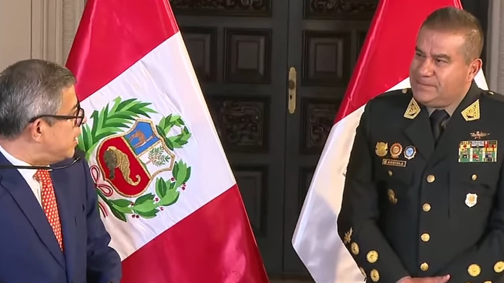 El general dejará la Comandancia General de la PNP en los próximos días. Captura de pantalla