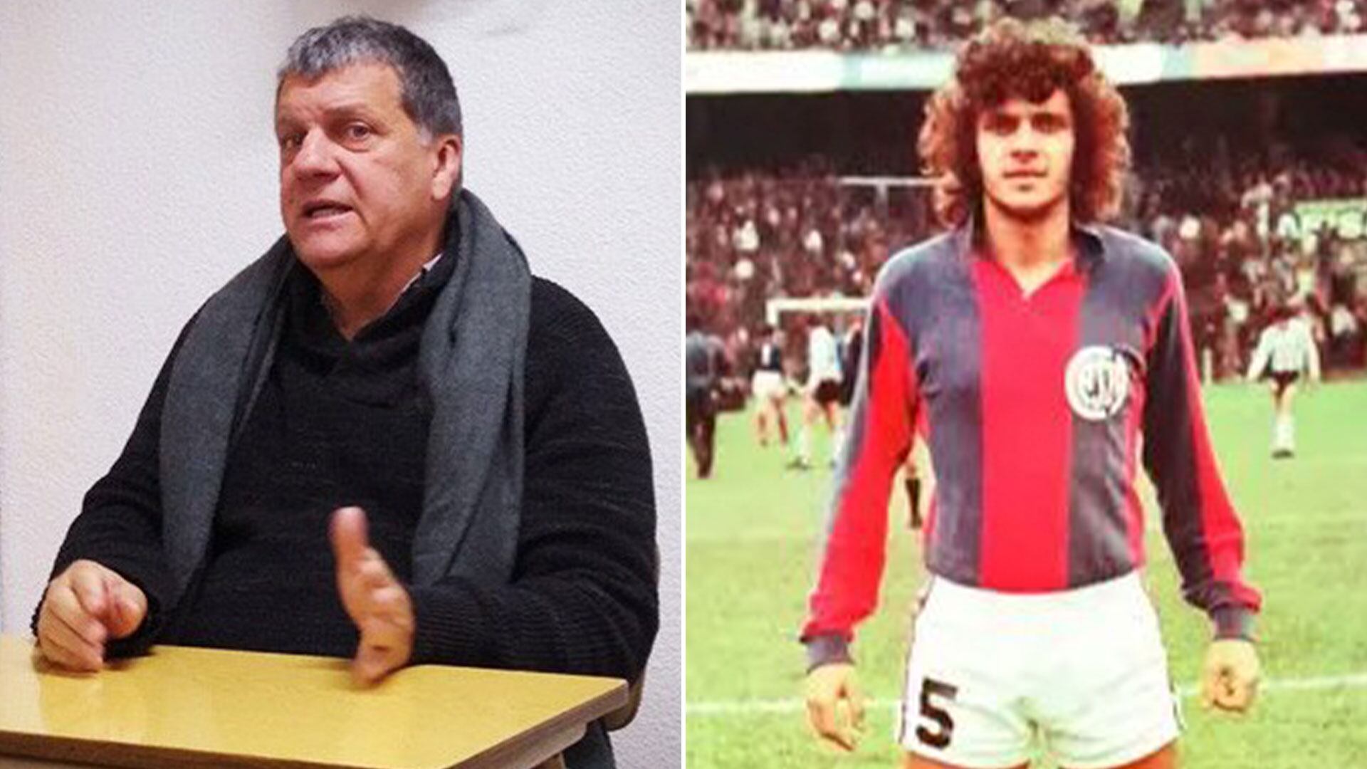 Rinaldi, en la actualidad y con la casaca de San Lorenzo