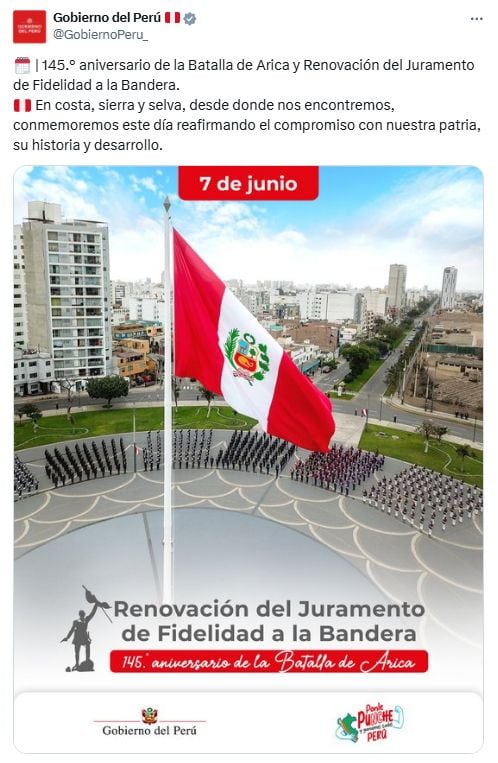 El Día de la Bandera nos invita a reflexionar sobre el presente y los desafíos que aún enfrenta Perú.