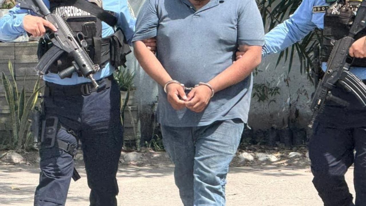 El detenido tiene 32 años y trabaja como mecánico, según información proporcionada por la DPI. (FOTO: HRN)