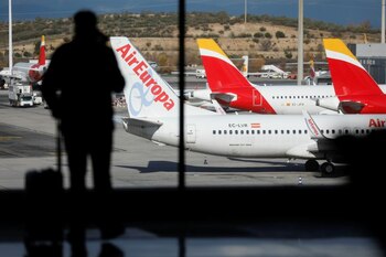 Aviones de Iberia y Air