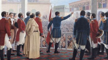 En la Plaza Mayor, don