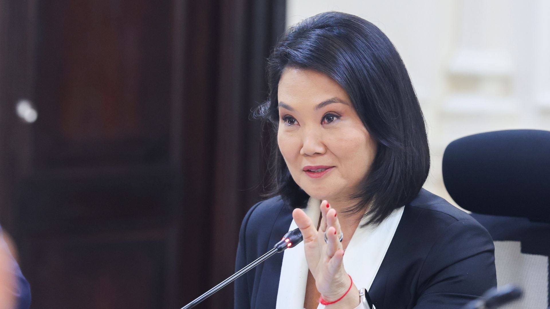 Keiko Fujimori resalta inversión privada de US$ 1.000 millones y pide al empresariado “que crean en el Perú, que apuesten por él”