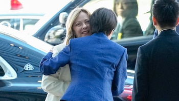 Las mandatarias de Italia y