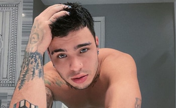 El joven volvió al país