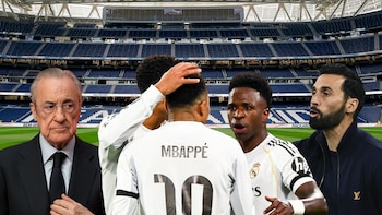 El Vía Crucis del Real Madrid: mes y medio sin jugarse nada, siete partidos que no puede perder y el juicio del Bernabéu