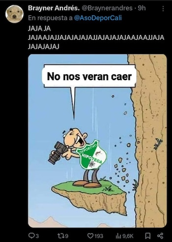 el malestar de sus fanáticos