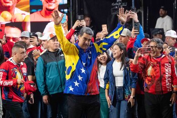 El presidente de Venezuela, Nicolás