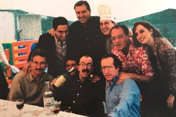 José Ramón Fernández con Carmen