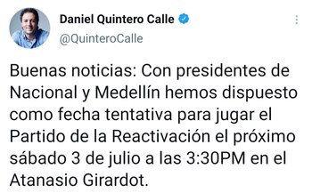 Esto se dio luego de