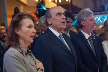 La canciller Mondino y el