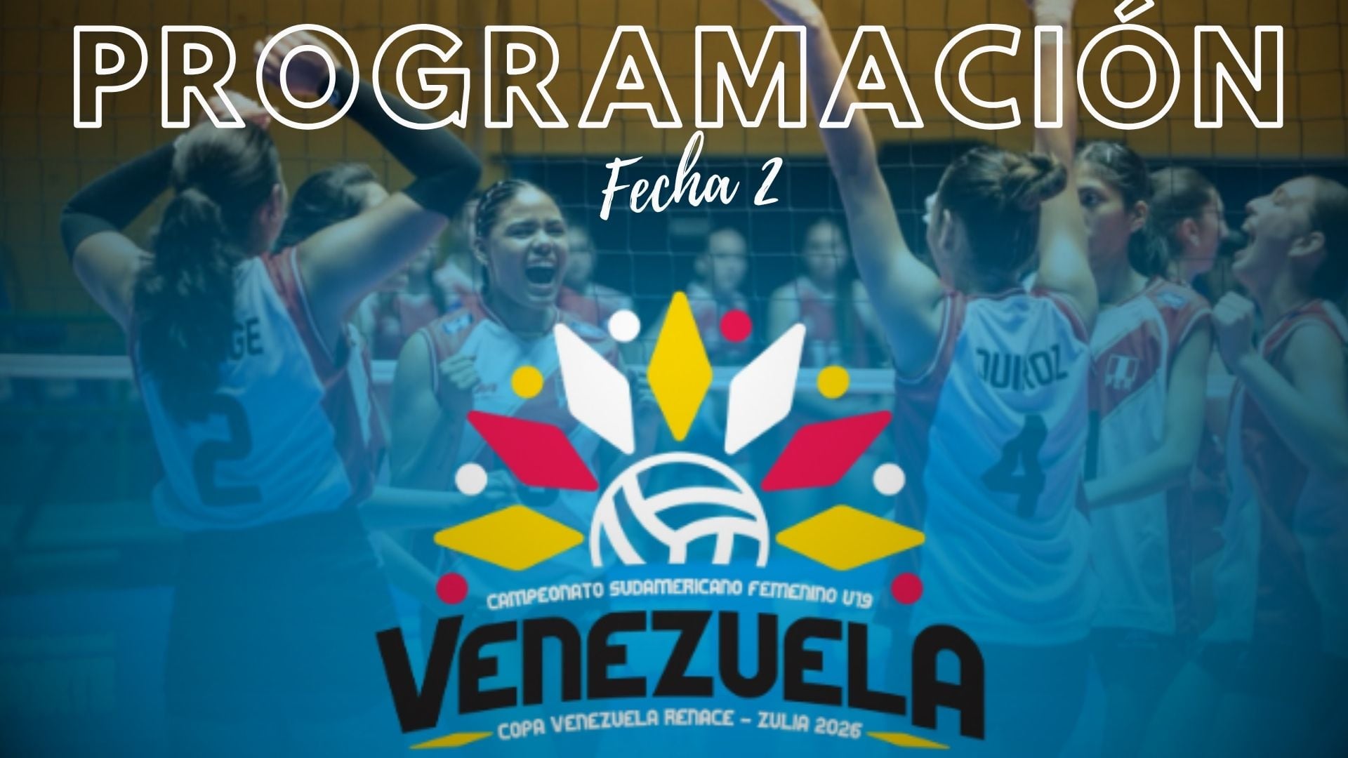 Programación de la fecha 2 del Campeonato Sudamericano Sub 19 de Vóley 2026 HOY: partidos, horarios y canal TV