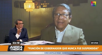 Ciro Castillo: “Yo no siento