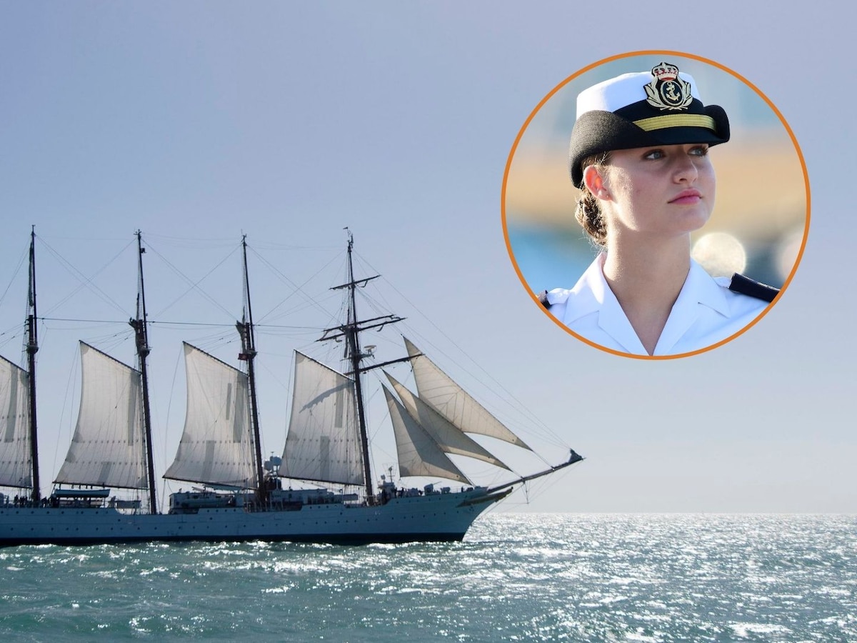 Así es el 'Juan Sebastián Elcano', el buque de la Armada en el que vivirá la princesa Leonor: 100 años dando la vuelta al mundo - Infobae
