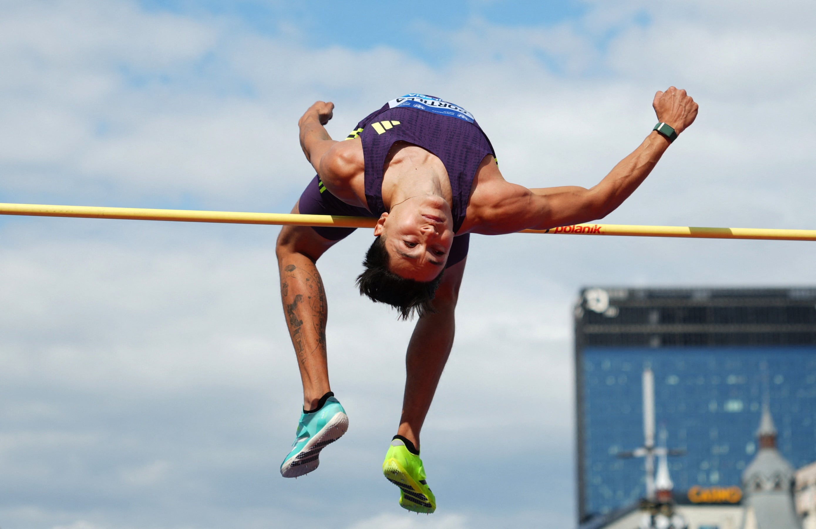 Erick Portillo en la Diamond League 2026 (REUTERS/Aleksandra Szmigiel)