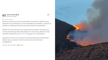 Este fue el mensaje del gobernador de Boyacá, Carlos Amaya - crédito @CarlosAmayaR/X