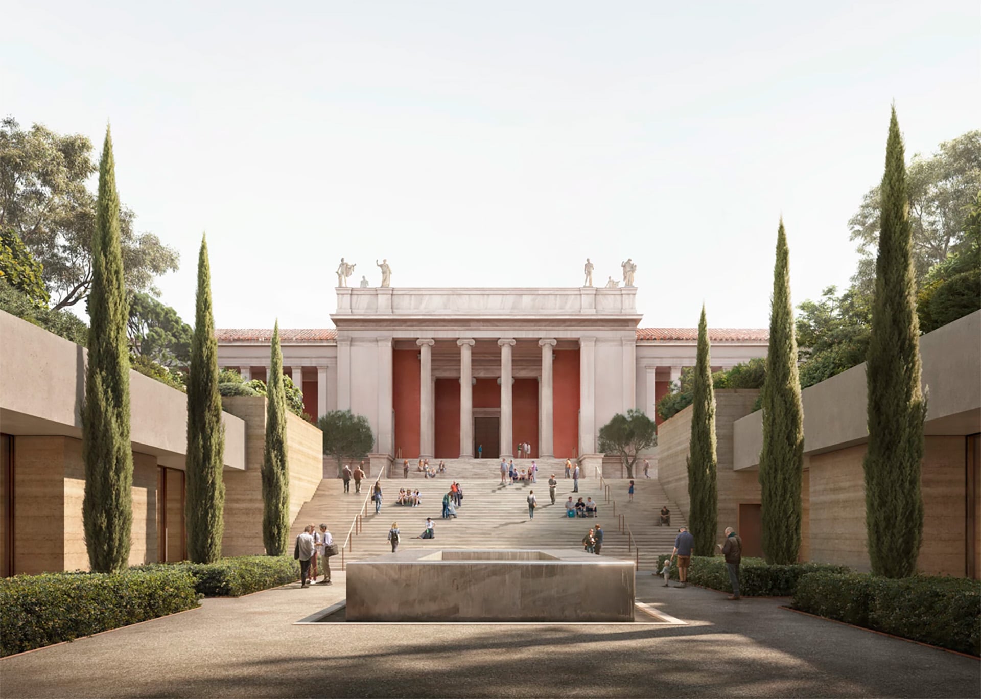 El proyecto de modernización del Museo Arqueológico Nacional de Atenas transformará su edificio y entorno para crear un eje cultural abierto en Grecia