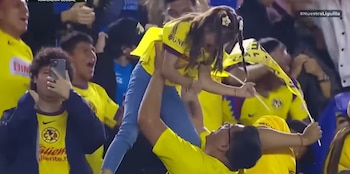 El festejo de aquel partido