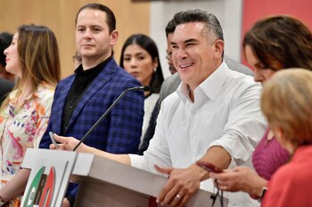 El dirigente nacional del PRI