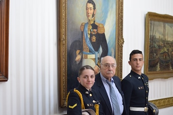 María Báez, Mario Brigante y