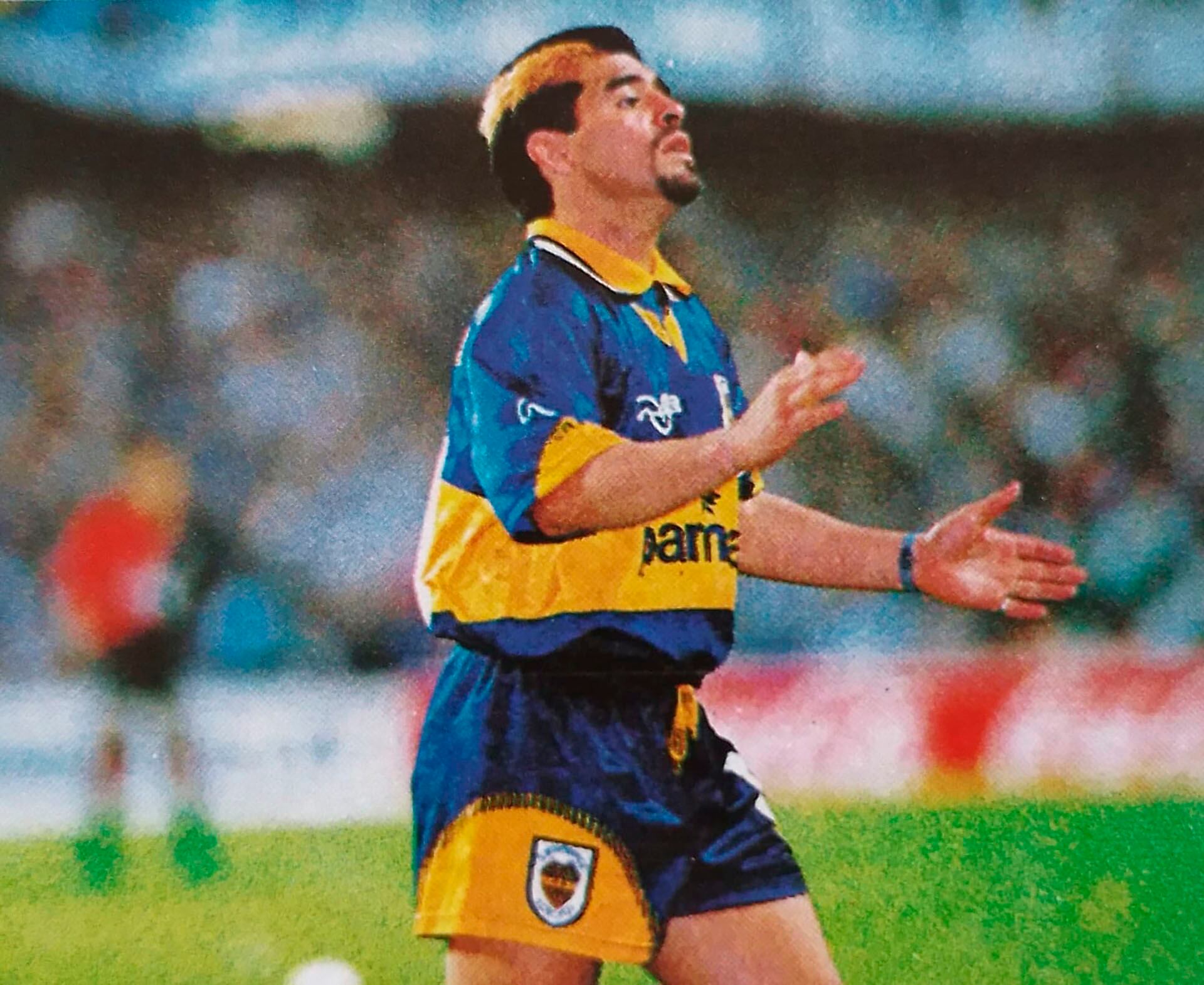 Diego dejó atrás una suspensión de 15 meses y se dio el gusto de volver a Boca