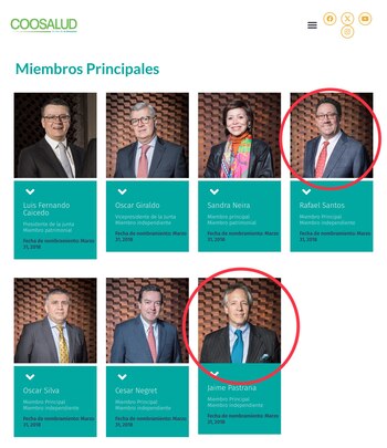 Estos son los miembros de