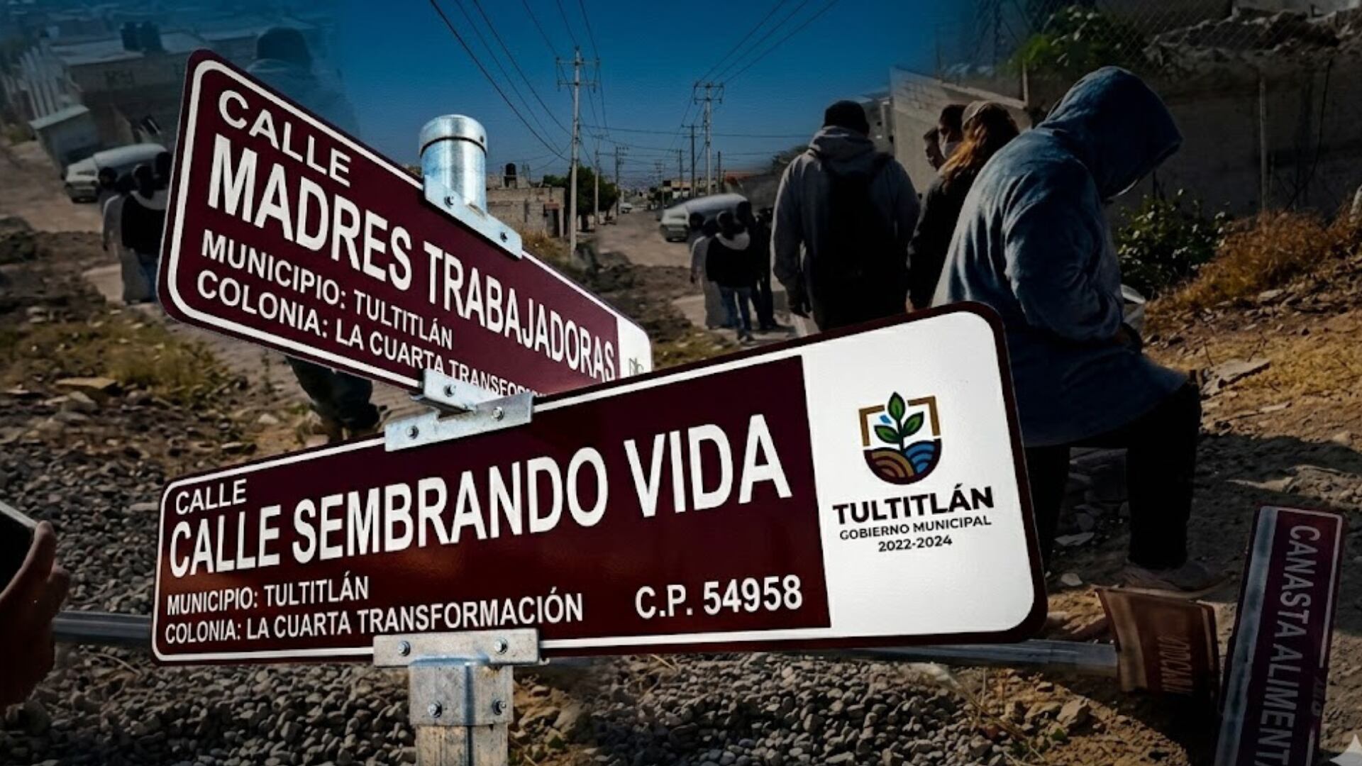 Vecinos de la colonia Cuarta Transformación continúan manifestando su inconformidad por la falta de servicios básicos. (Imagen generada mediante inteligencia artificial)