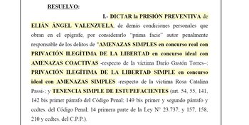 La firma de la prisión