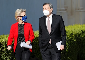 El primer ministro italiano, Mario