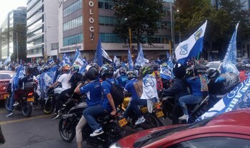 Caravana de hinchada embajadora
Foto: