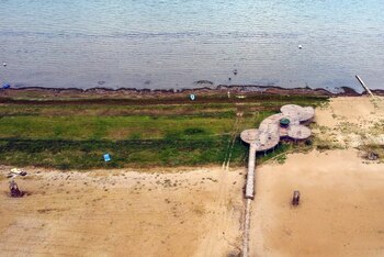 El nivel de agua del