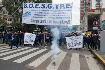 Marcha contra el endeudamiento de la economía popular