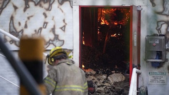 incendio en una planta panificadora